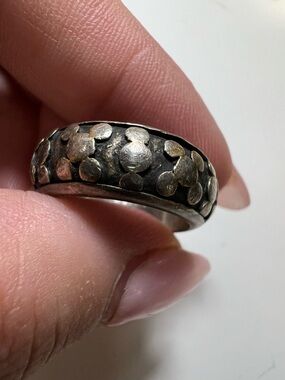 Textured John Hardy Sterling Silver Ring